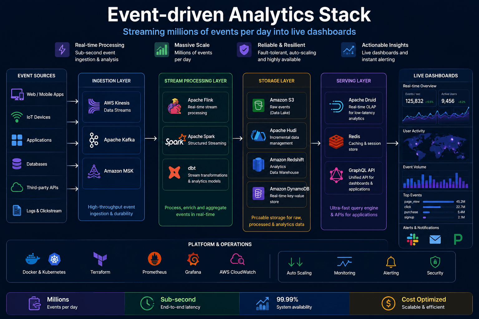 Real-Time Analytics Dashboard