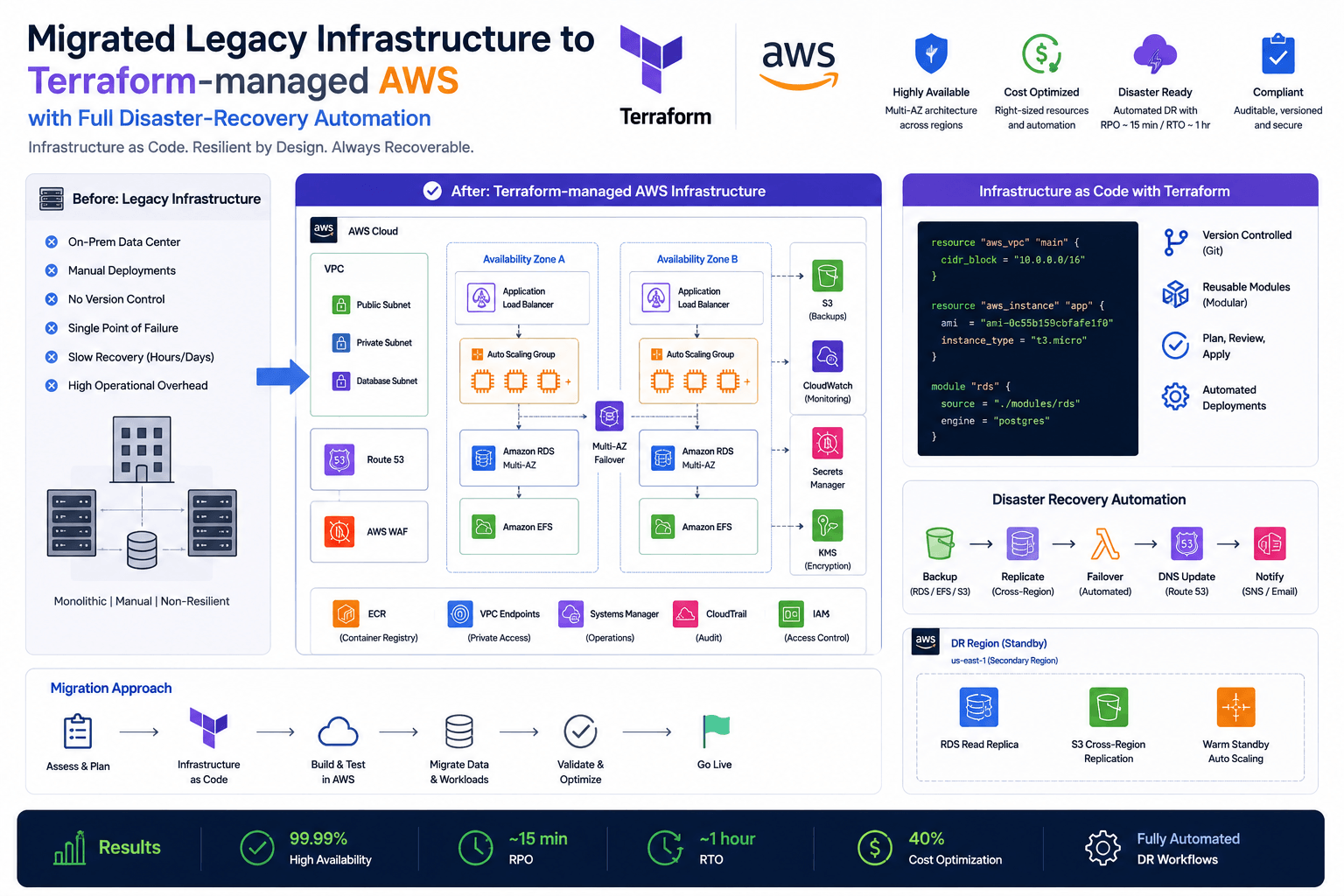 Infrastructure as Code Migration